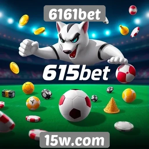 Variedade de jogos disponíveis no 6161bet